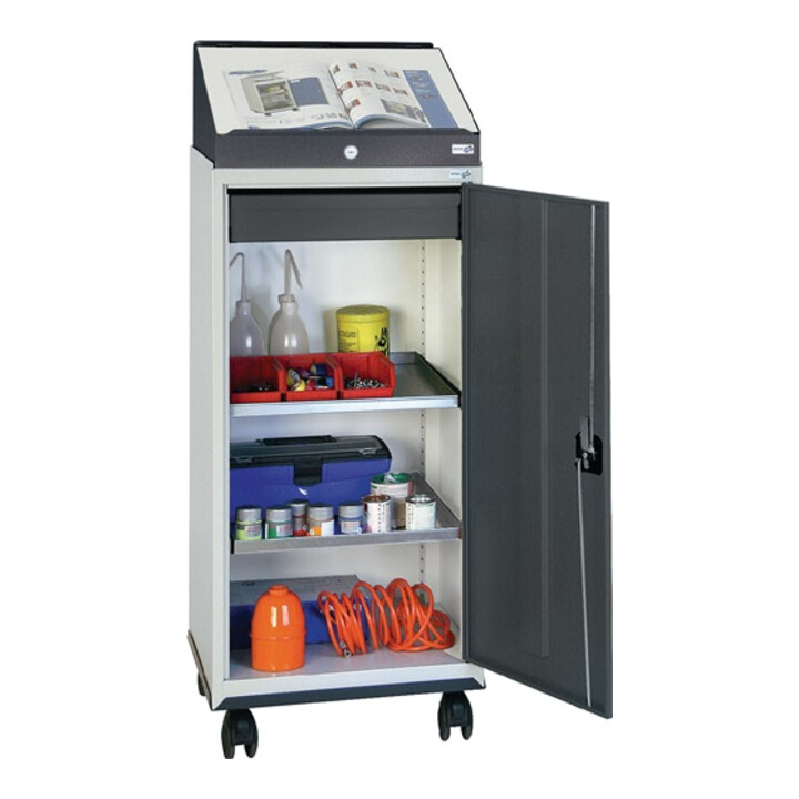 Jeu d'armoire à outils avec pupitre rapporté H1310xl500xP500mm