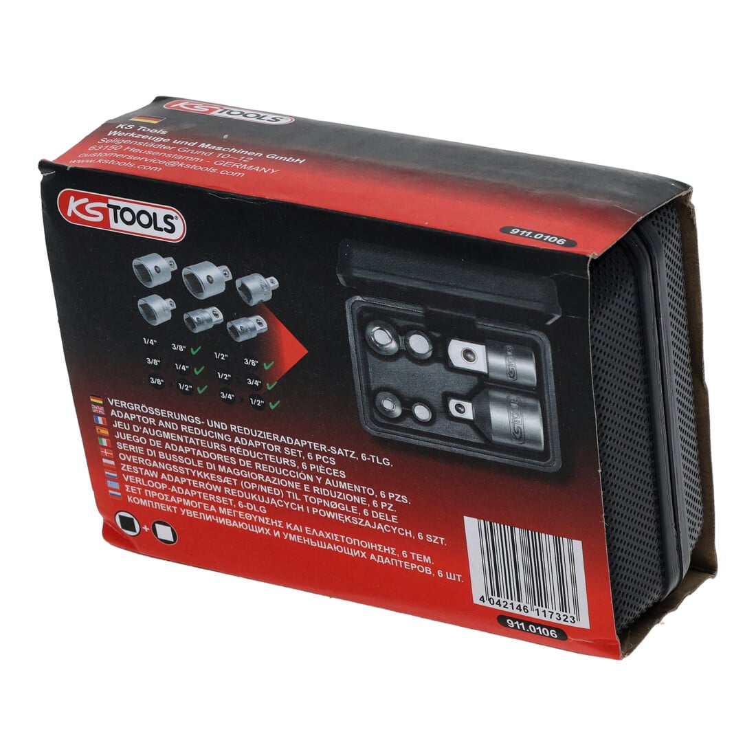 Jeu d'augmentateurs et réducteurs KS Tools 6 pcs.