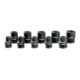 Jeu de 10 clés à douille Metabo pour visseuses à percussion et tournevis à cliquet 1/2"