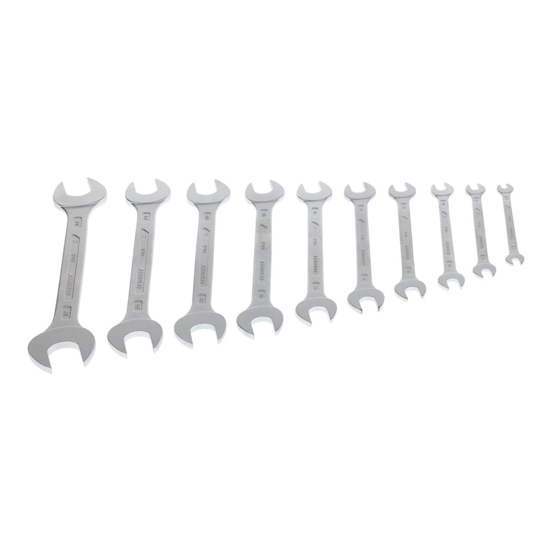 Jeu de 10 clés à fourche Gedore 6-27 mm