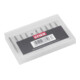 Jeu de 10 fraises rotatives en carbure STIER, queue 3 mm