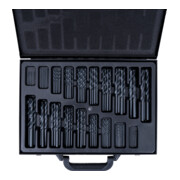 Jeu de 170 forets hélicoïdaux STIER Basic DIN 338 HSS-R 1 à 10 mm par pas de 0,5 mm-2