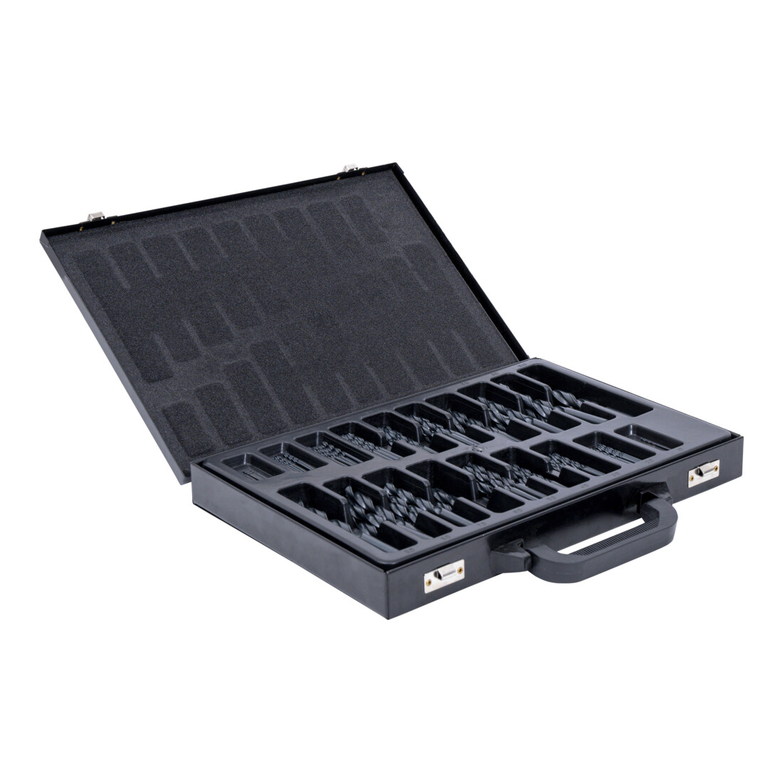 Jeu de 170 forets hélicoïdaux STIER Basic DIN 338 HSS-R 1 à 10 mm par pas de 0,5 mm