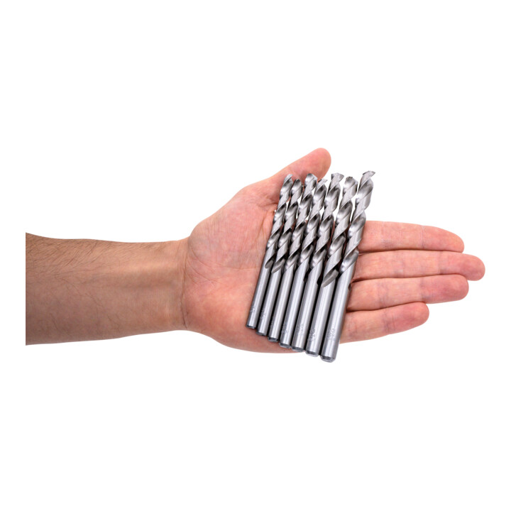 Jeu de 170 forets hélicoïdaux STIER Standard DIN 338 HSS-G 1 à 10 mm par pas de 0,5 mm
