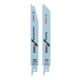 Jeu de 2 lames de scie-sabre pour le métal Bosch S 922 AF S 123 XF