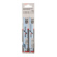 Jeu de 2 lames de scie-sabre pour le métal Bosch S 922 AF S 123 XF