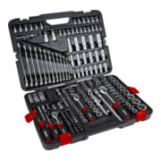 Jeu de 216 douilles STIER, 1/4", 3/8" et 1/2"