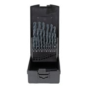 Jeu de 25 forets hélicoïdaux STIER Basic DIN 338 HSS-R 1-13mm en coffret-2