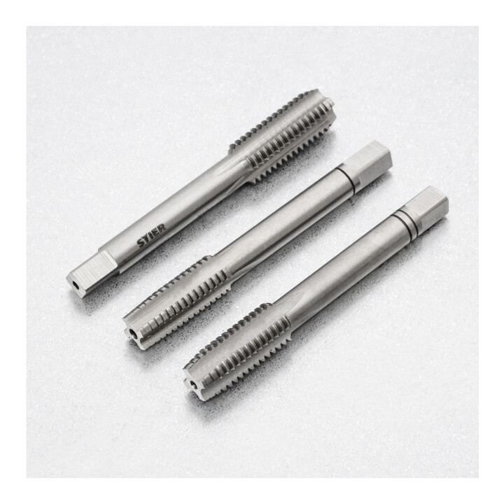 Jeu de 3 tarauds main STIER DIN 352 HSS-G M10