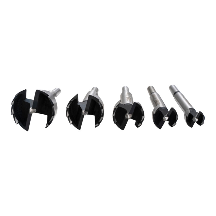 Jeu de 5 forets à façonner STIER en acier spécial (15, 20, 25, 30, 35 mm)