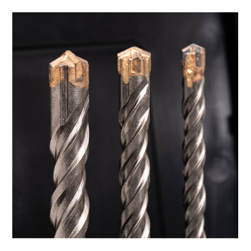 Jeu de 5 forets marteaux STIER Premium SDS-Plus