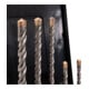 Jeu de 5 forets marteaux STIER Premium SDS-Plus