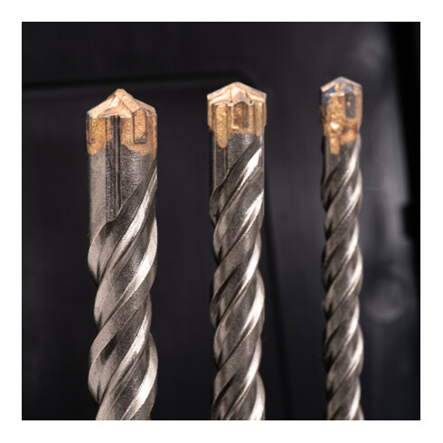 Jeu de 5 forets marteaux STIER Premium SDS-Plus