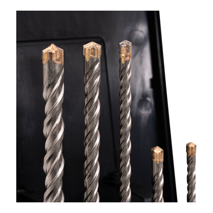 Jeu de 5 forets marteaux STIER Premium SDS-Plus