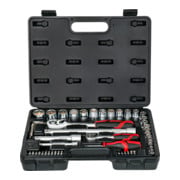 Jeu de 54 clés à douilles STIER 1/4" + 1/2"-2