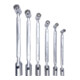 Jeu de 6 clés à douilles articulées KS Tools 18x19 mm
