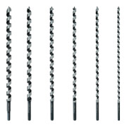 Jeu de 6 forets à simple spirale/forets longs STIER, 385 / 460 mm, 10 - 20 mm, acier à ressorts-5