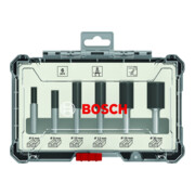 Jeu de 6 fraises à lameller Bosch, queue de 6 mm-4