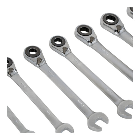 Jeu de 7 clés mixtes à cliquet Ringstop STIER