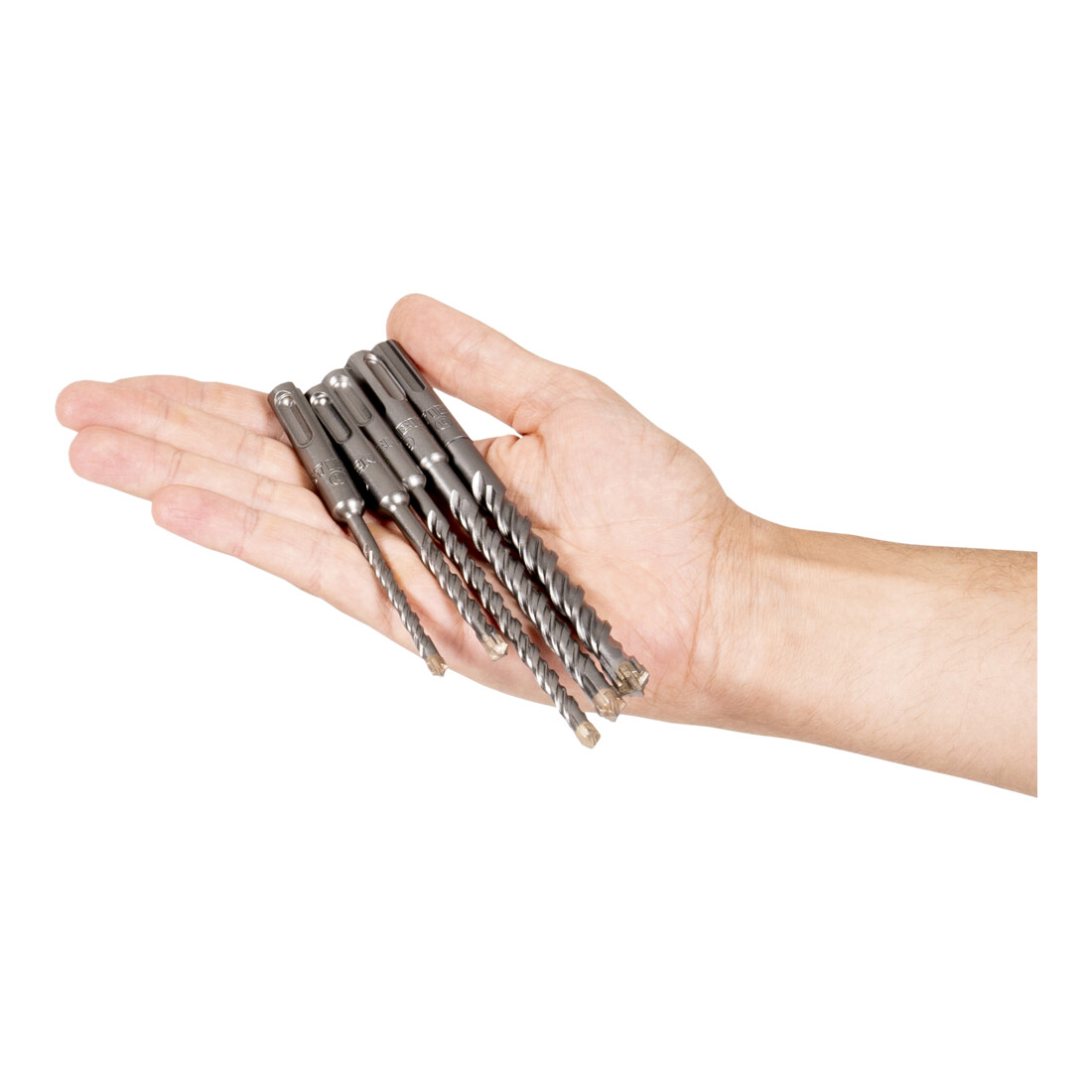 Jeu de 8 forets marteaux STIER Premium SDS-Plus