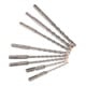 Jeu de 8 forets marteaux STIER Premium SDS-Plus