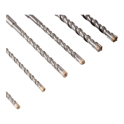 Jeu de 8 forets marteaux STIER Premium SDS-Plus