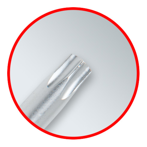 Jeu de 9 clés à ergot KS Tools TX-Angle pin, 9 pièces dans un support de pliage en plastique