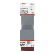 Jeu de bandes abrasives Bosch X440 Best for Wood and Paint 3-part 75 x 457 mm 60 80,100-3