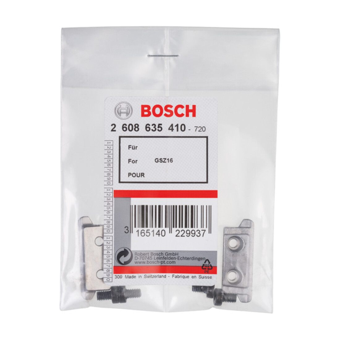 Jeu de bandes de coupe Bosch pour cisailles à refendre Bosch