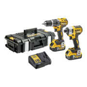 Jeu de batteries DEWALT 18 V / 5 Ah (DCD796 / DCF887) DCK266P2-QW-1