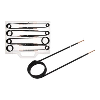Jeu de bobines d’induction BGS pour dispositif de chauffage par induction Exécution droite pour art. 2169, 3390, 3391 8 pièces