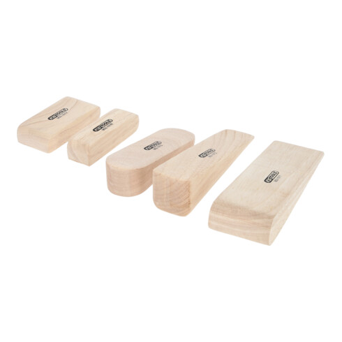 Jeu de bois à étamer, 5 pcs.