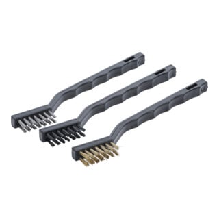 Jeu de brosses 175 mm 3 pièces BGS Do it yourself