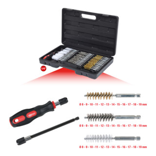 Jeu de brosses de nettoyage MASTER, 38 pcs.