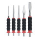 Jeu de burins et chasses, 5 pcs-4