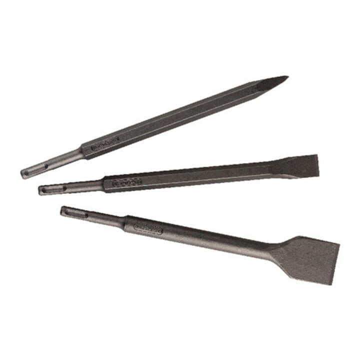 Jeu de burins SDS-plus, 3 pièces metabo