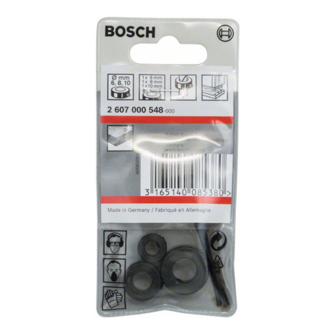Jeu de butées de profondeur Bosch en 3 parties 6, 8 10 mm
