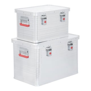 Jeu de caisses en aluminium STIER 30 l + 65 l