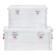 Jeu de caisses en aluminium STIER 50 l + 85 l-5