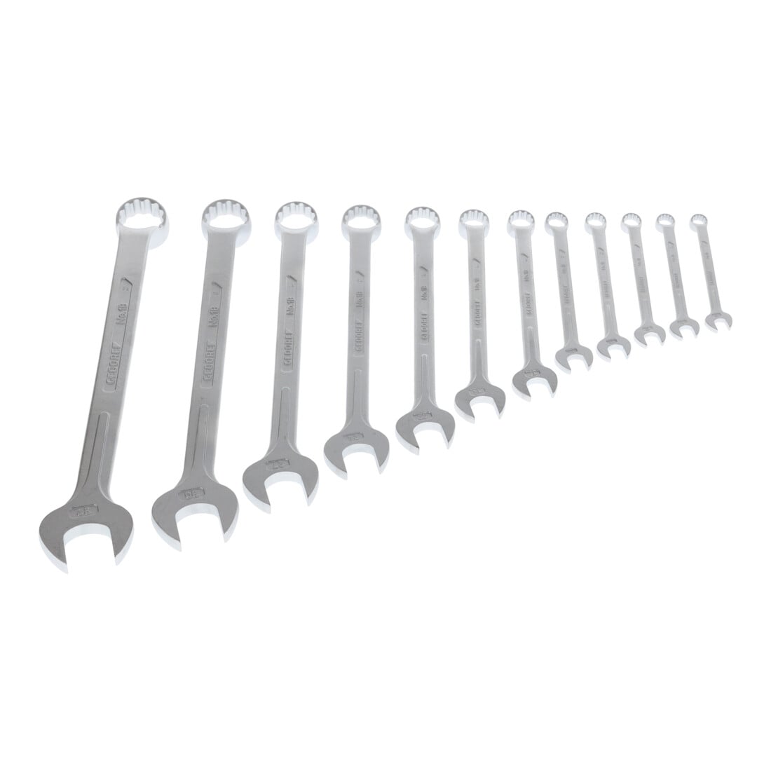 Jeu de cales parallèles 1 B-012 12pces ouv. de clé 10-32 mm forme B CV-acier GED