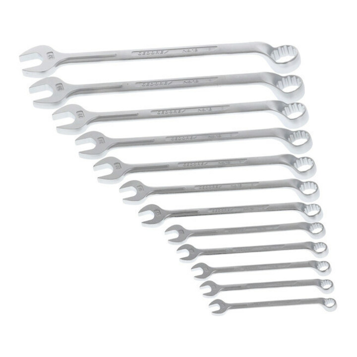 Jeu de cales parallèles 1 B-012 12pces ouv. de clé 10-32 mm forme B CV-acier GED
