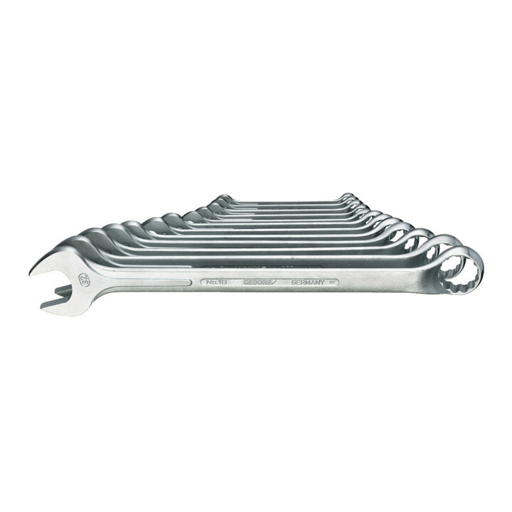 Jeu de cales parallèles 1 B-012 12pces ouv. de clé 10-32 mm forme B CV-acier GED