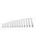 Jeu de cales parallèles 1 B-017 17pces ouv. de clé 6-22 mm forme B CV-acier GEDO