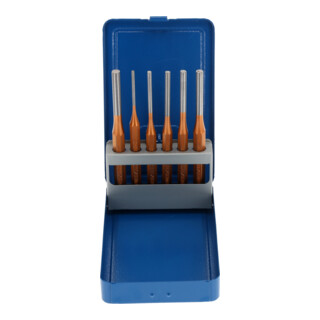 Jeu de chasse-goupilles 6 pièces en coffret métallique