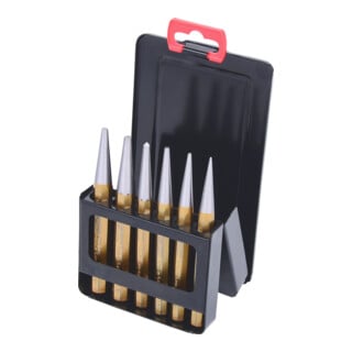 Jeu de chasses, 6 pcs. dans son coffret de rangement métallique