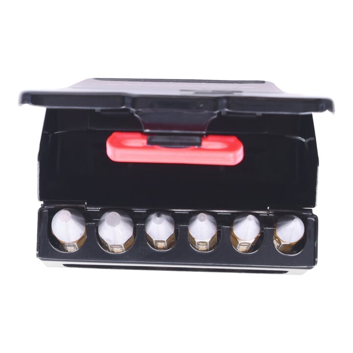 Jeu de chasses, 6 pcs. dans son coffret de rangement métallique