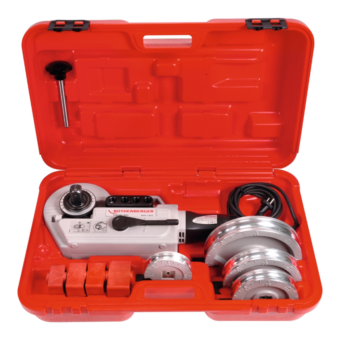 Jeu de cintreuses électriques ROBEND® 4000 15-18-22-28 mm type de tube Cu, Fe, e