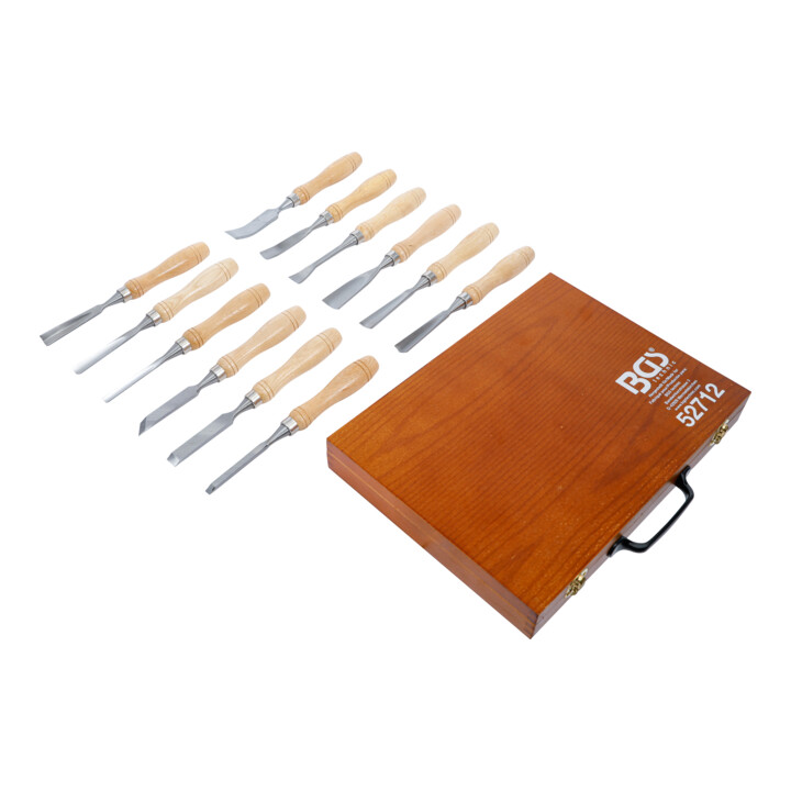 Jeu de ciseaux à bois 12 pièces Kraftmann
