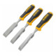 Jeu de ciseaux à bois DEWALT 3 pces 18, 25, 32mm DWHT0-16148