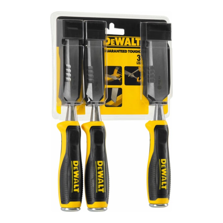 Jeu de ciseaux à bois DEWALT 3 pces 18, 25, 32mm DWHT0-16148